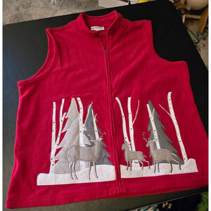 VTG Winter Fleece Vest Women's 1X